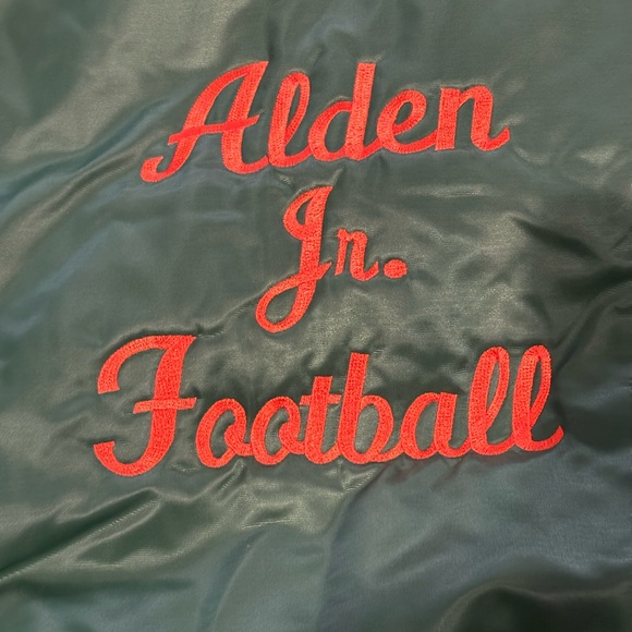 Vintage GAME Sportswear Varsity Jacket Alden NY Football - Picture 4 of 5